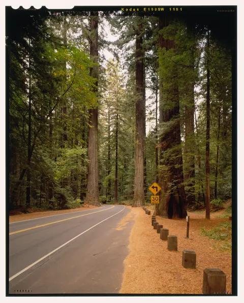 Old Highway 101 north of Miranda, 2000