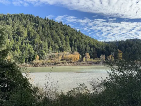 Humboldt Redwoods river landscape