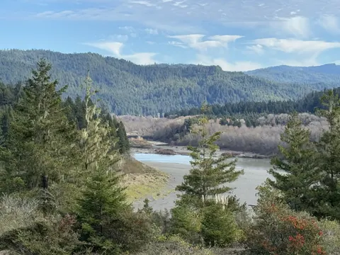 River landscape from Greenlaw Vista Point