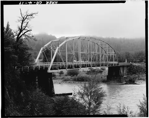 Moody Bridge across the South Fork Eel